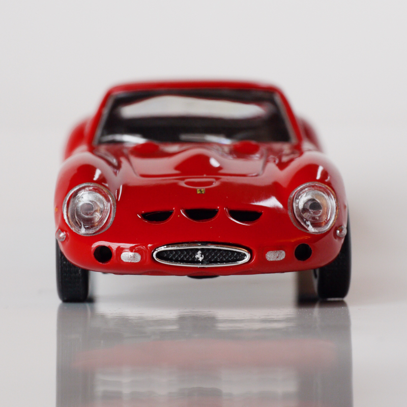 Illustration for article titled Kyosho Ferrari 10 1/64 #3 - Project Prancing Horse #4 - 1962 Ferrari GTO